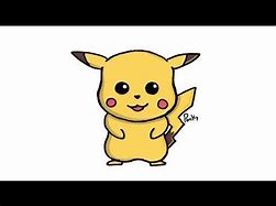 Cara Gambar Pikachu Yang Gampang