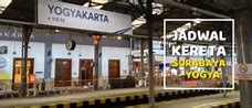 Rute Kereta Api Surabaya Yogyakarta